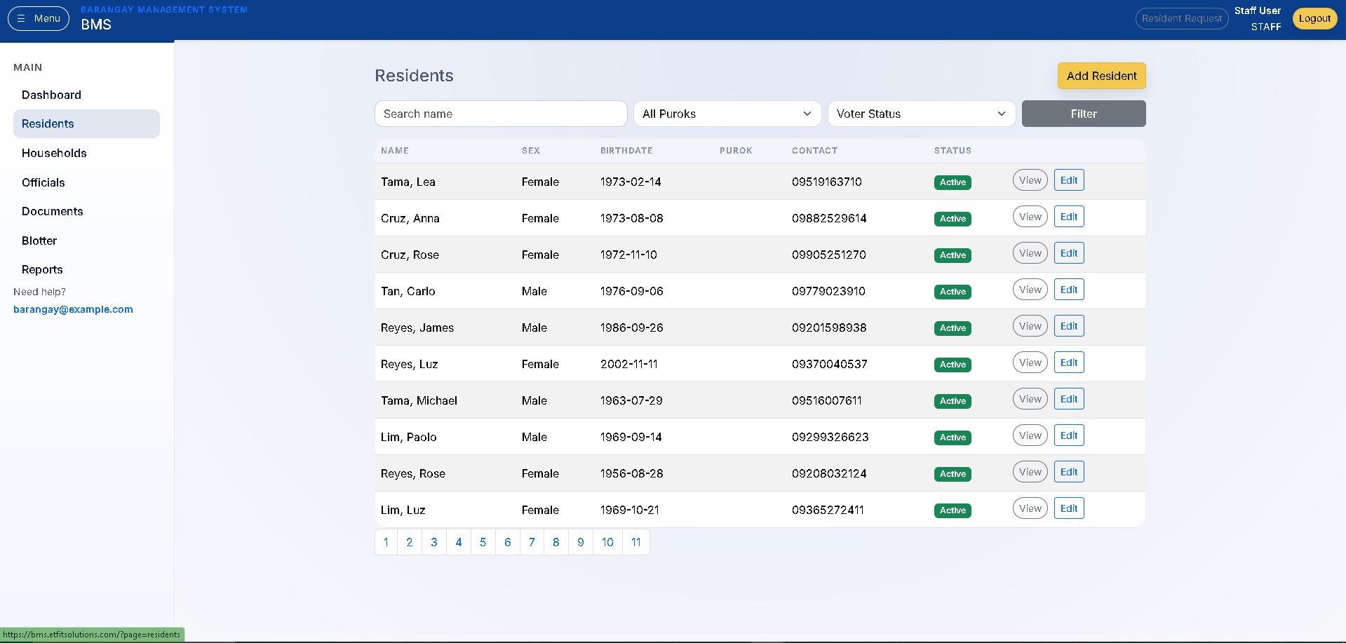 Barangay Management System gallery image 2