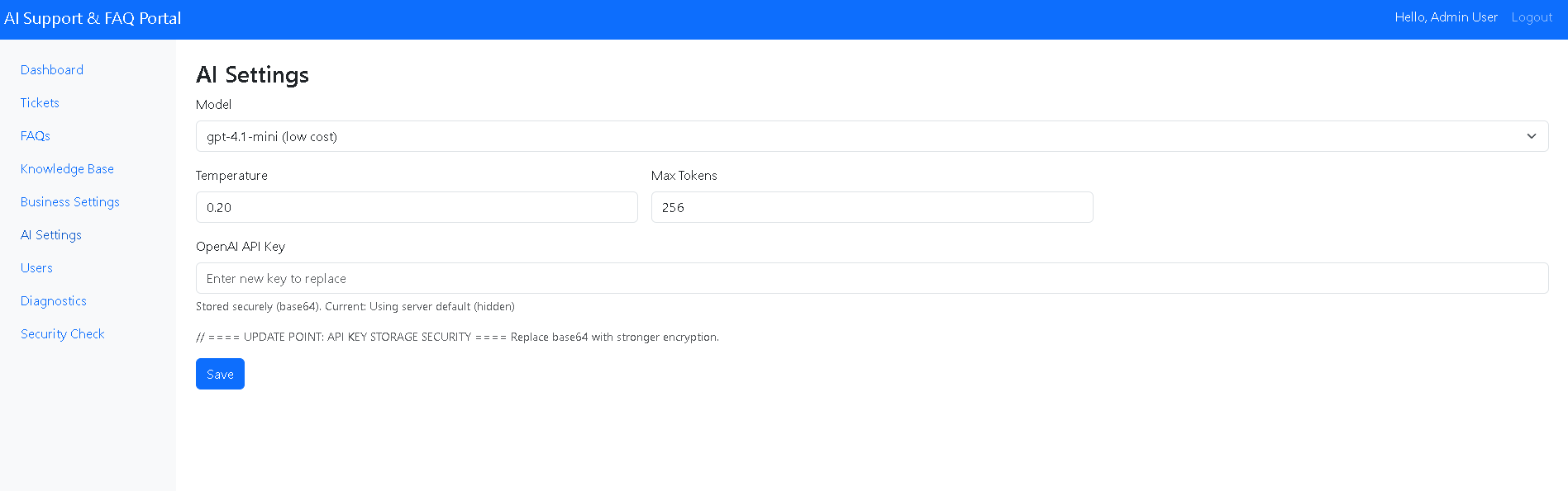 AI Support & FAQ Portal gallery image 4